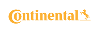 Continental logo with yellow text and horse.